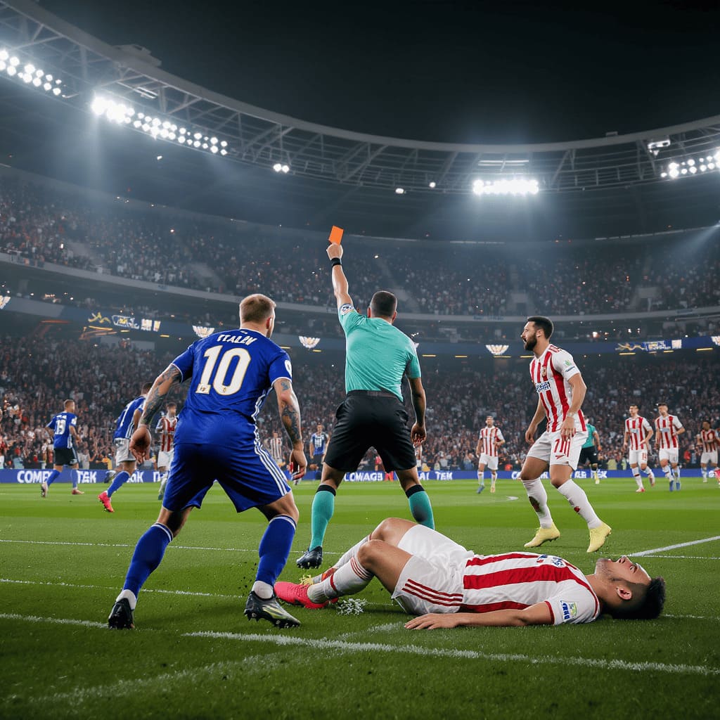 Unvorhersehbare Ereignisse (Verletzungen, Rote Karten)