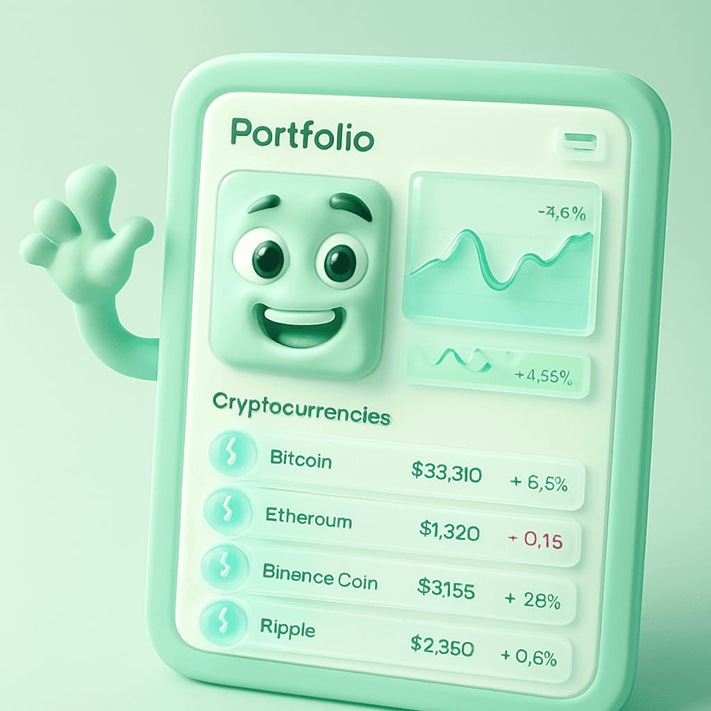 cryptocurrency portfolio tracker dashboard analytics