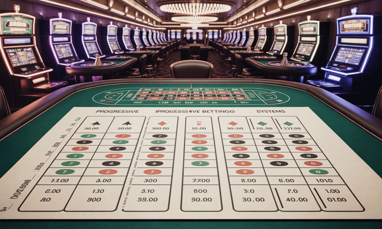 progressive betting system chart comparison