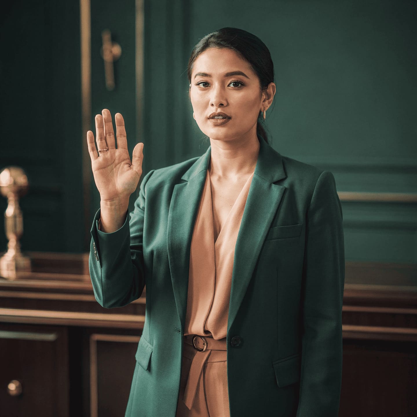 person saying no confident assertive boundary