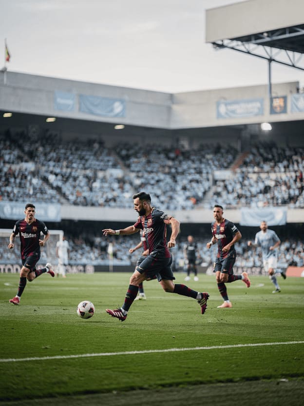 espanyol barcelona football match action stadium