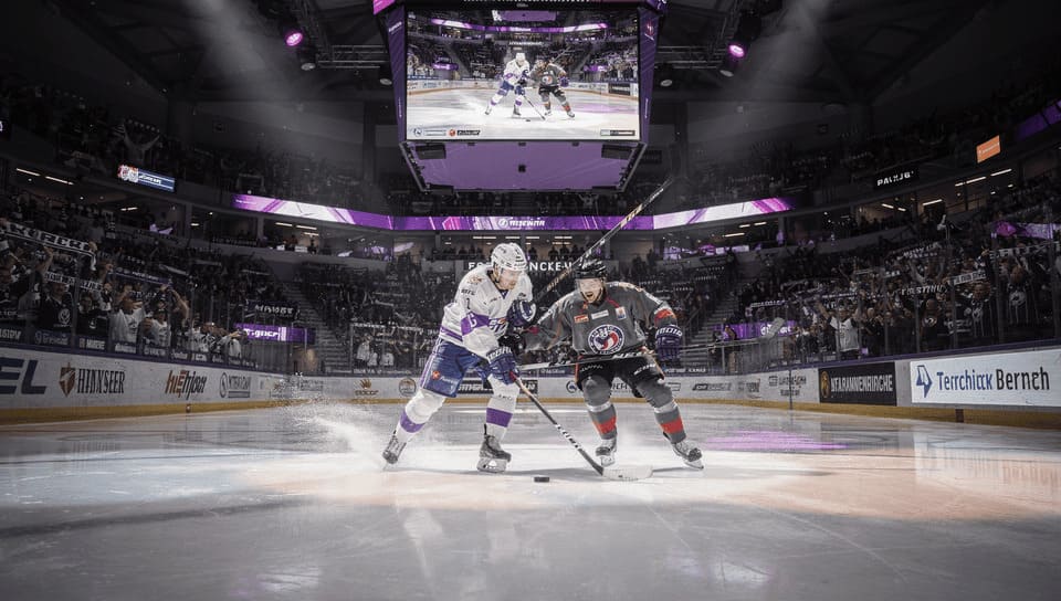 ice hockey arena Germany DEL league atmosphere