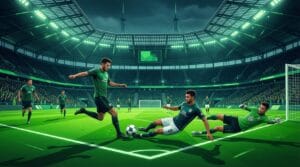 TSG Hoffenheim PreZero Arena football match green pitch players