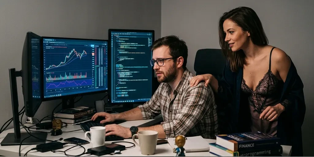 Wife interrupting crypto